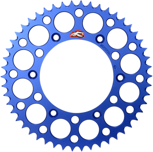 RENTHAL Rear Sprocket - Aluminum - 49 Tooth - Blue 224U-520-49GPBU
