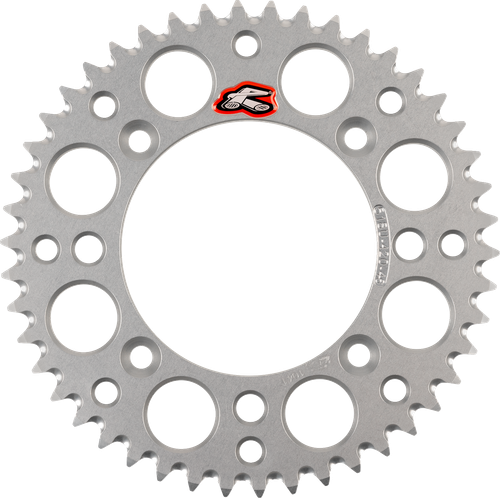 RENTHAL Rear Sprocket - Aluminum - 46 Tooth - Silver - Gas Gas/Husqvarna/KTM 518U-420-46GPSI