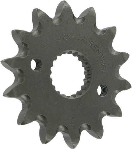 RENTHAL Front Sprocket - Grooved - 14 Tooth - Honda 461--420-14GP