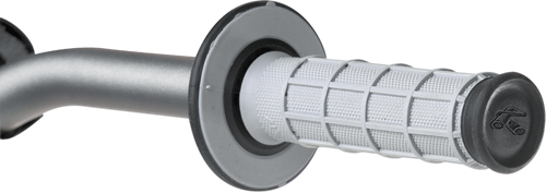 RENTHAL Offroad Dual-Compound Grips - Full Waffle - Gray G152