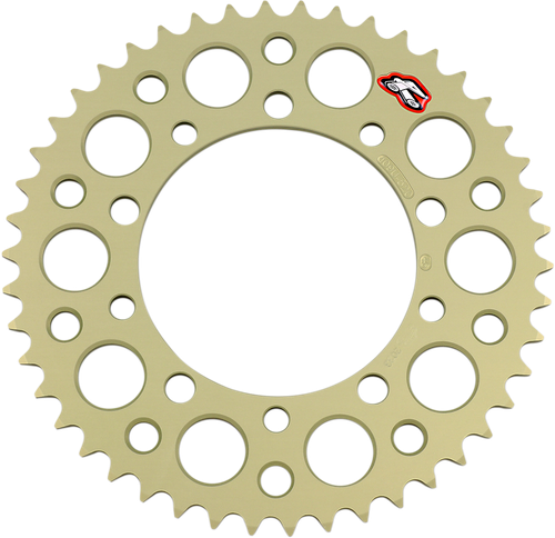 RENTHAL Rear Sprocket - Aluminum - 46 Tooth - Suzuki 409U-520-46P-HA