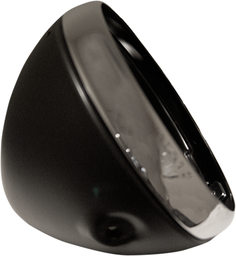 EMGO Lucas Style Headlight Shell - 7" - Black 66-65068