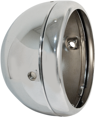 EMGO 5-3/4" Lucas Style Headlight Shell - Chrome 66-65073