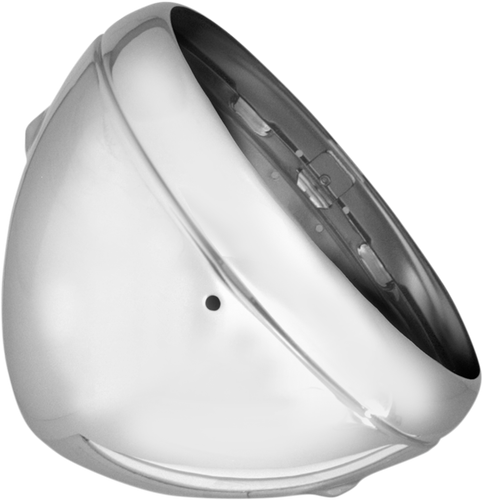 EMGO Lucas Style Headlight Shell - 7" - Chrome 66-65066