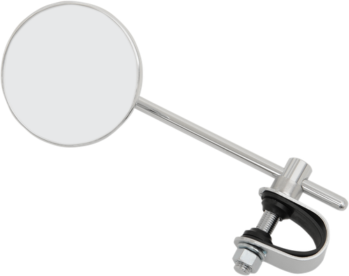 EMGO Mirror - Side View - Round - Chrome - 6" Stem - Left/Right - Each 20-06816