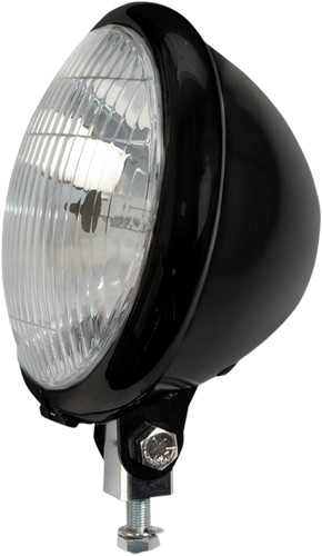 EMGO Headlight - 5-3/4" - Black 66-84151BSD