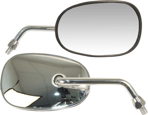 EMGO Mirror - OEM/Replacement - Rectangle - Chrome - Right - Each 20-29721