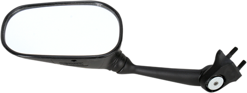 EMGO Mirror - Side View - Oval - Black - Left 20-57902