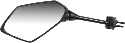 EMGO Mirror - Side View - Polygon - Black - Left 20-49292
