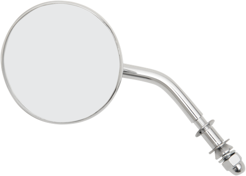EMGO Mirror - Side View - Round - Chrome - 3" Stem - Left/Right - Each 20-06817