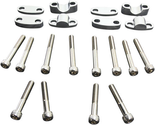 EMGO Aluminum Handlebar Riser Kit - 7/8" - Aluminum 23-09370