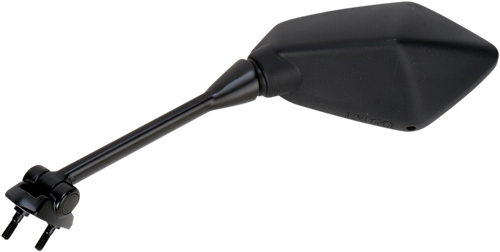 EMGO Mirror - Side View - Polygon - Black - Left 20-49212