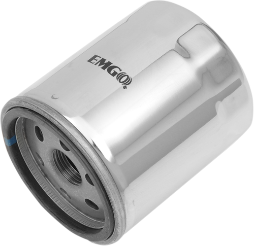 EMGO Oil Filter - Chrome - Buell/Harley-Davidson 10-82442