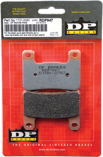 DP BRAKES RDP Racing Brake Pads - Kawasaki/Suzuki RDP947