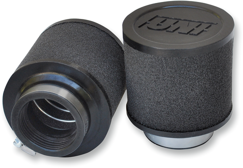 UNI FILTER High-Flow Street Bike Air Filters - Universal - 1-5/8" - 1-3/4" ID PK-52