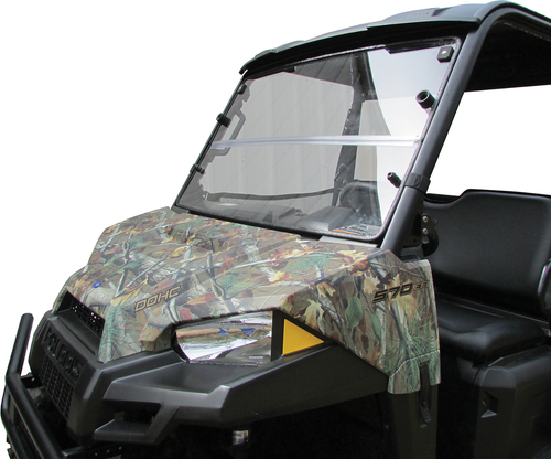 SEIZMIK Folding Windshield - Polycarbonate - Ranger 50-24003KIT