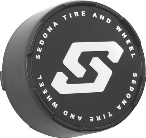 Split 6 Wheel Replacment Cap Black 4/137 4/156