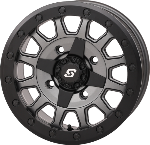 Adapt Dd Wheel 14x7 5+2 4/137 & 4/156 Matte Gnmtl Grey