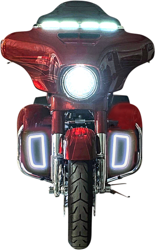 CUSTOM DYNAMICS Lower Fairing Light Inserts CD-LF-AW-B