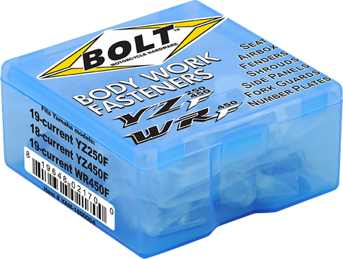 BOLT Body Work Fastener Kit - '18-'24 Yamaha YZ/WR YAM-1800004