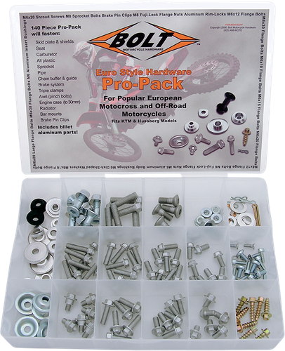 BOLT Hardware - Pro Pack - European - Gas Gas/KTM 2004-EUPP