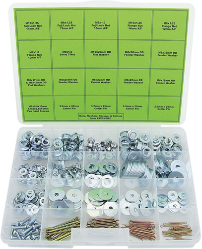 BOLT Assortment - Miscellaneous Parts - 410-Piece SVCNWSC