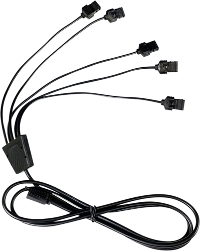 CUSTOM DYNAMICS ProGLOW™ Wire Extension - 30" - 5-Way Splitter PG-EXT-44