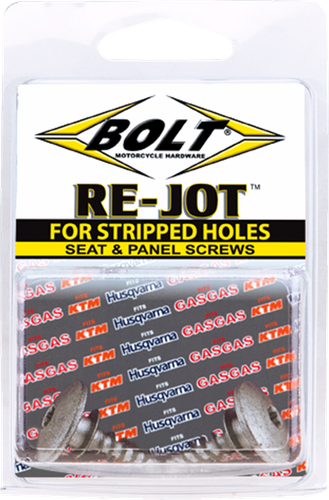 BOLT Screws - Re-Jot/Seat/Panel - Silver REJOT-SHS