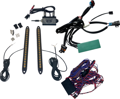 CUSTOM DYNAMICS Turn Signal Kit - Front/Rear - RZR Pro CD-SXS-RZRPRO