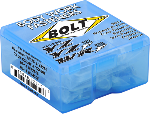 BOLT Body Work Fastener Kit - '03-'13 Yamaha WR/YZ YAM-PFK1