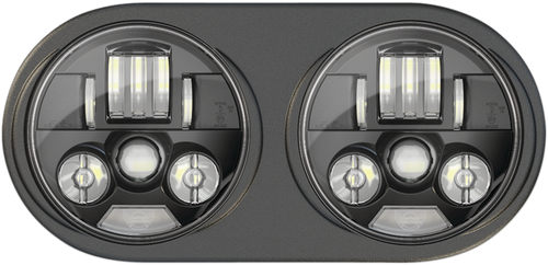 CUSTOM DYNAMICS ProBeam® LED Headlight - FLTR - Black PB-RG13-B