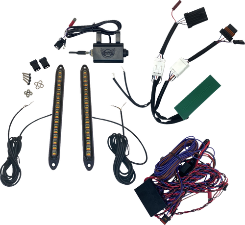 CUSTOM DYNAMICS Turn Signal Kit - Front/Rear - General CD-SXS-GEN