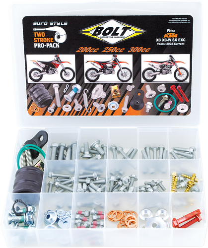 BOLT Hardware - Pro Pack - European - KTM/Husqvarna 200/250/300 EUPP-200/300