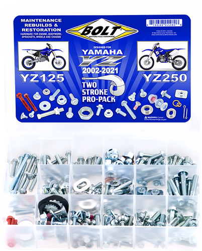 BOLT Hardware - Pro Pack - '02-'21 Yamaha YZ 125/250/X YZPP-125/250