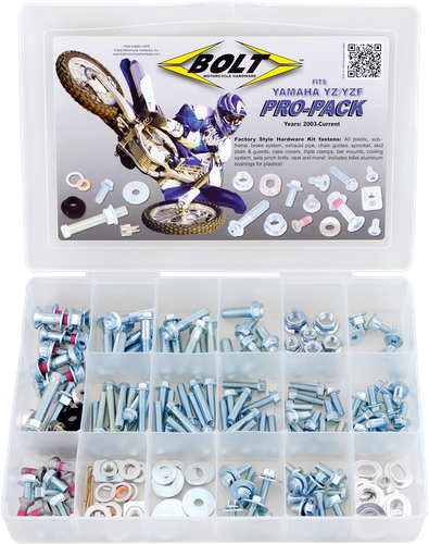 BOLT Hardware - Pro Pack - '89-'15 Yamaha WR/YZ BMH-YZPP
