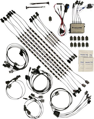 CUSTOM DYNAMICS ProGLOW™ Light Kit - Full Bike - Universal PG-FULL-KIT