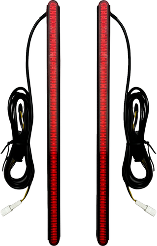 CUSTOM DYNAMICS Plasma Rod Bars - 8-1/2" - Red CD-PR-8-R