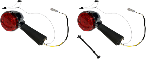 CUSTOM DYNAMICS ProBEAM® LED Turn Signal - Rear - Chrome - Scout PB-SCOUT-RR-CR