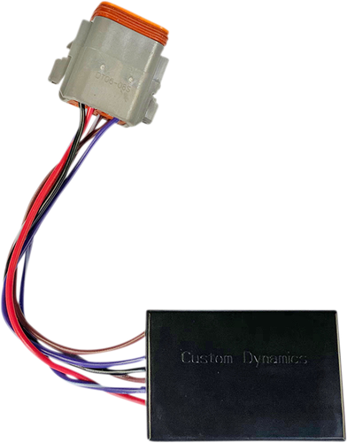 CUSTOM DYNAMICS Auto-Cancel Turn Signal Module - 8-Position Female Connector CD-ATC-3