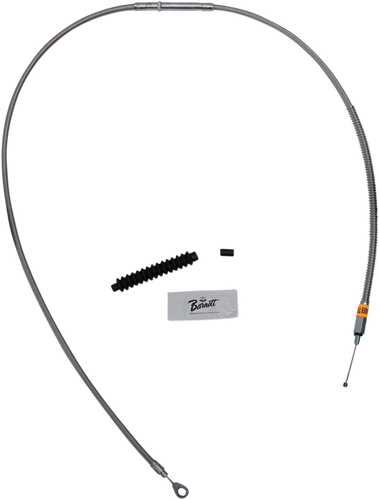 BARNETT High-Efficiency Stainless Steel Clutch Cable for Harley-Davidson - Standard - '89-'06 Touring 1023010005HE