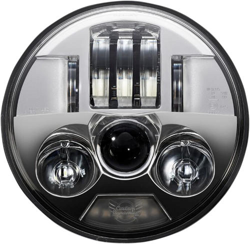 CUSTOM DYNAMICS ProBEAM LED Headlamp 5-3/4" - Chrome PB-575-C