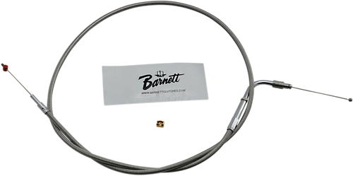 BARNETT Stainless Steel Throttle Cable - '02-'07 FLH 1023030016