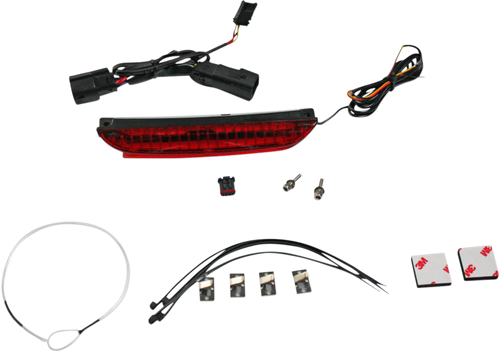 CUSTOM DYNAMICS Luggage Rack Light Bar - Red CD-LR-05-R