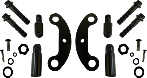 CUSTOM DYNAMICS Fog Light Mount - Black PB-FOG-MOUNT-B