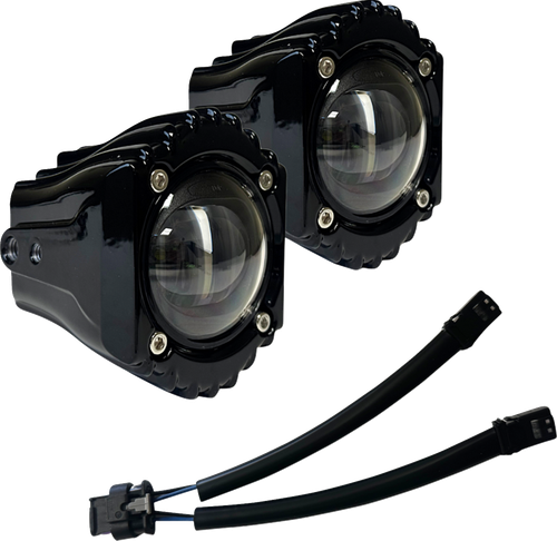 CUSTOM DYNAMICS Fog Light - White/Clear - Harley-Davidson® SD-FOG-3W