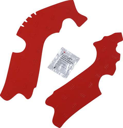 ATHENA Frame Pads - Red - Honda - CRF '13-'17 M7332R