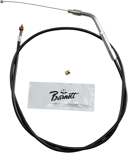 BARNETT Black Vinyl Idle Cable - +6" Size - 38" Length 101304000606