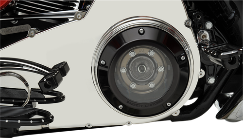 BARNETT Derby Cover - Scorpion Series - Black/Anodized - 5 Hole 3433044013