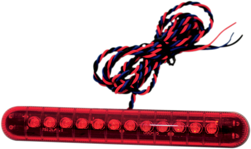 CUSTOM DYNAMICS Dual Intensity LED Light Bar - Non-Sequential with Flashing Brake - Red LB03