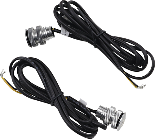 CUSTOM DYNAMICS Boltz Lighting - Polished Trim - Amber LED CD-BOLT-A-P
